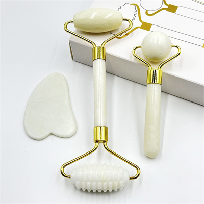 Xiuyan Stone Handle Large Body Gua Sha Jade Roller Gua Sha for Sore Muscle Massager. शियुआन पत्थर के हैंडल के साथ बड़ा शरीर गुआ शा जैड रोलर गुआ शा दर्दनाक मांसपेशियों के लिए मालिश मशीन