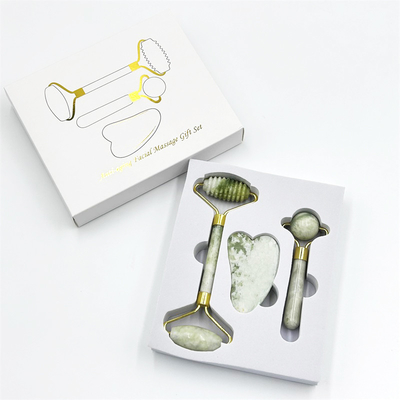 Xiuyan Stone Handle Large Body Gua Sha Jade Roller Gua Sha for Sore Muscle Massager. शियुआन पत्थर के हैंडल के साथ बड़ा शरीर गुआ शा जैड रोलर गुआ शा दर्दनाक मांसपेशियों के लिए मालिश मशीन